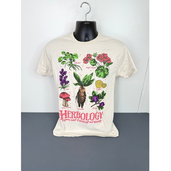 Harry Potter Other - Harry Potter T-Shirt Mens M Herbology Hogwarts School Botanical Graphic Tee